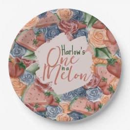 Melon Birthday - Sommervibes Geburtstagsfavorit Pappteller