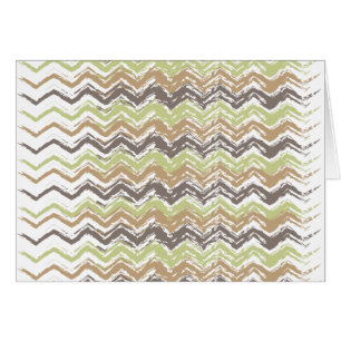 Melon Brandy Scribble ZigZag Muster