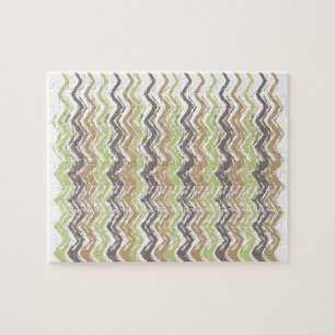 Melon Brandy Scribble ZigZag Muster Puzzle