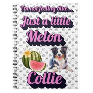 Melon Collie komisches SpiralNotebook Notizblock