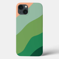 Melon Color Green Shapes Personalisiert iPad Pro C