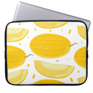 Melon Doodle Fruit Vintag Design Laptopschutzhülle