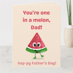 Melon Father's Day Edition Dankeskarte