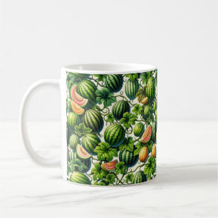 Melon Medley: Ein lebendiges Patchwork im Weingart Kaffeetasse