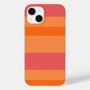 Melon monochromatisches Stripmuster Case-Mate iPhone Hülle