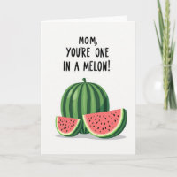 Melon Mutter Einmalige Karte
