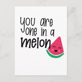 Melon Postkarte