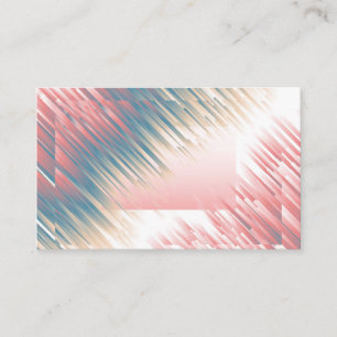 Melon Rainbow Gradient Business Cards Visitenkarte