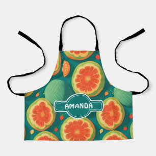 Melon Rainbow Personalisiertes Muster Schürze