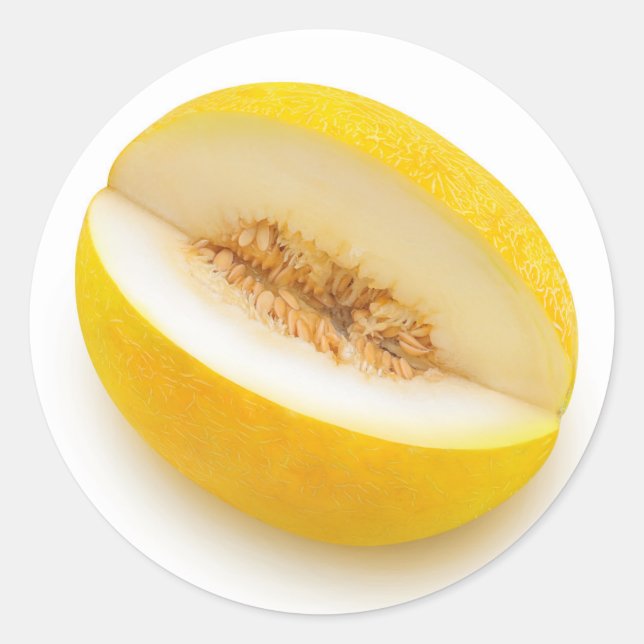 Melon Runder Aufkleber (Vorderseite)