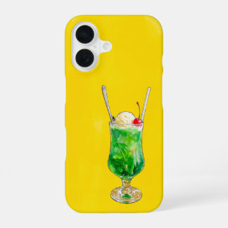 Melon soda float! (Japanese Cream Soda) iPhone 16 Hülle