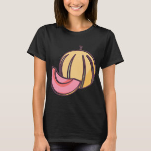 Melon Sommerfruchtdesign für Obst und Wassermelone T-Shirt