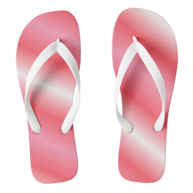 Melon Stripes Flip Flops (Fußbett)