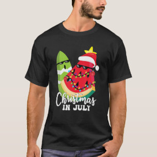 Melon Weihnachten Baum Weihnachten im Juli Niedlic T-Shirt