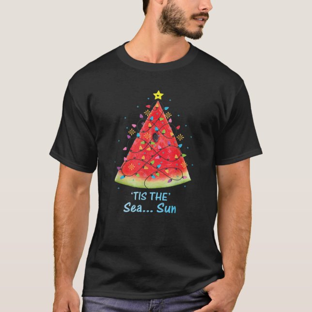 Melon Weihnachten im Juli Dies ist The Sea Sun Sum T-Shirt (Vorderseite)