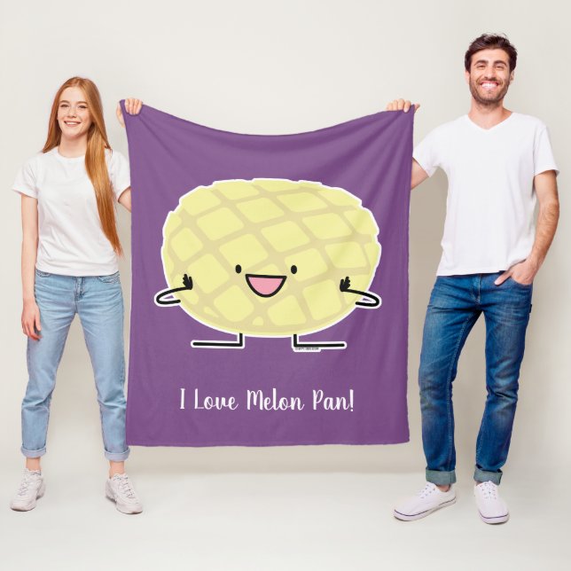 Melone-Pan süßer Patisserie Brot japanischen Fleecedecke (Beispiel)