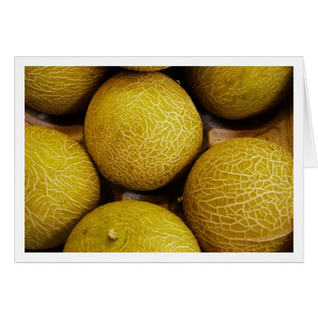 Melonen im Burough Straßenmarkt- (Vorderseite (Horizontal))