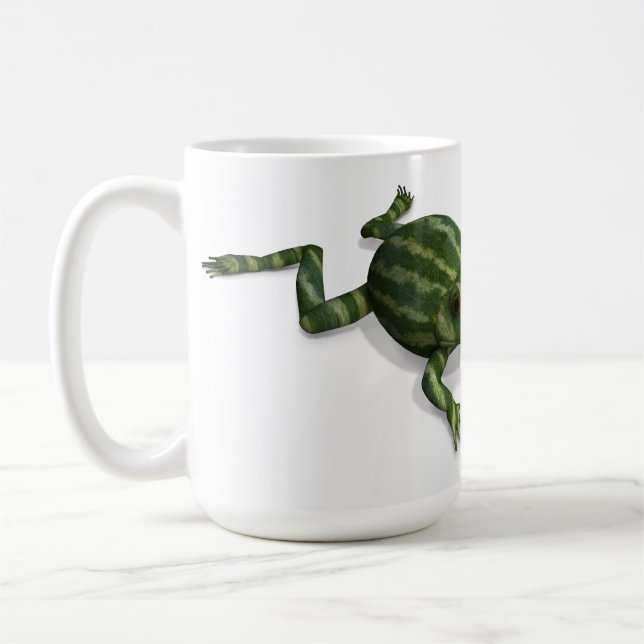 Melonfrog und Melonspider Tasse (Links)