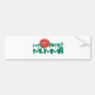 Melonhead Momma Aufkleber Autoaufkleber