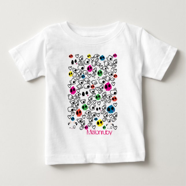 Melonruby Kinder Baby T-shirt (Vorderseite)