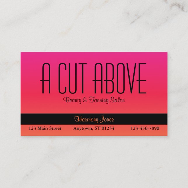 Melons Business Card Terminkarte (Vorderseite)