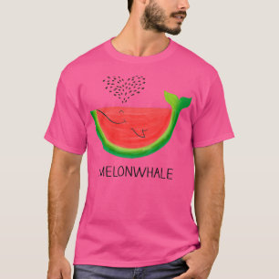Melonwale SHIRT Melon Whale Wassermelone Gusto