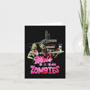 Mels Die Zombies Halloween Karte