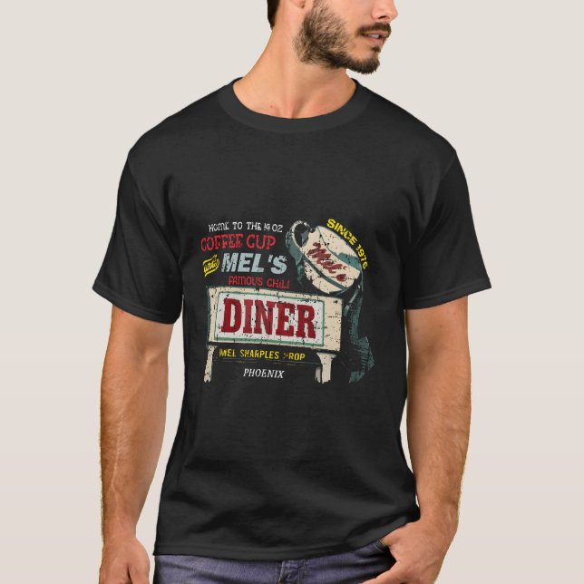 Mel's Diner von Alice gestört T-Shirt (Vorderseite)