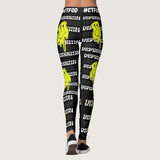 MELT_Ihavedepression_multi_CTFOD Leggings (Rückseite)