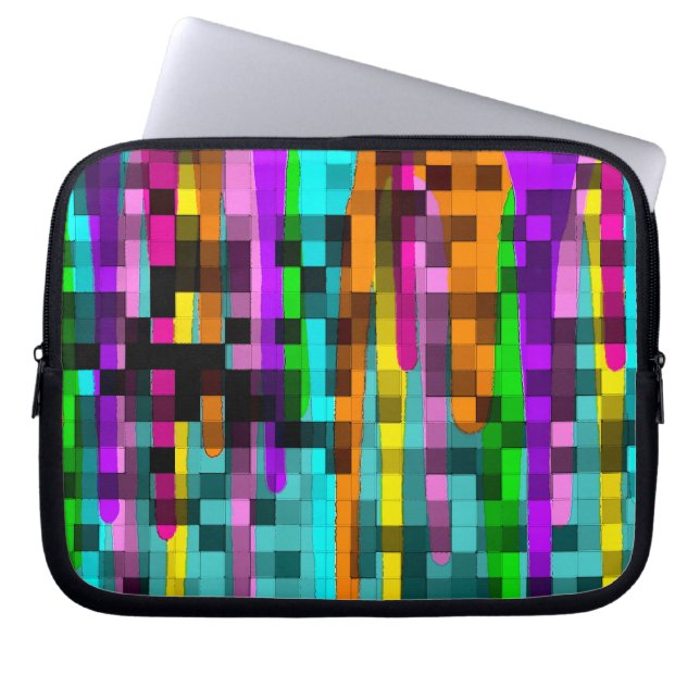 Meltdown Laptopschutzhülle (Vorderseite)