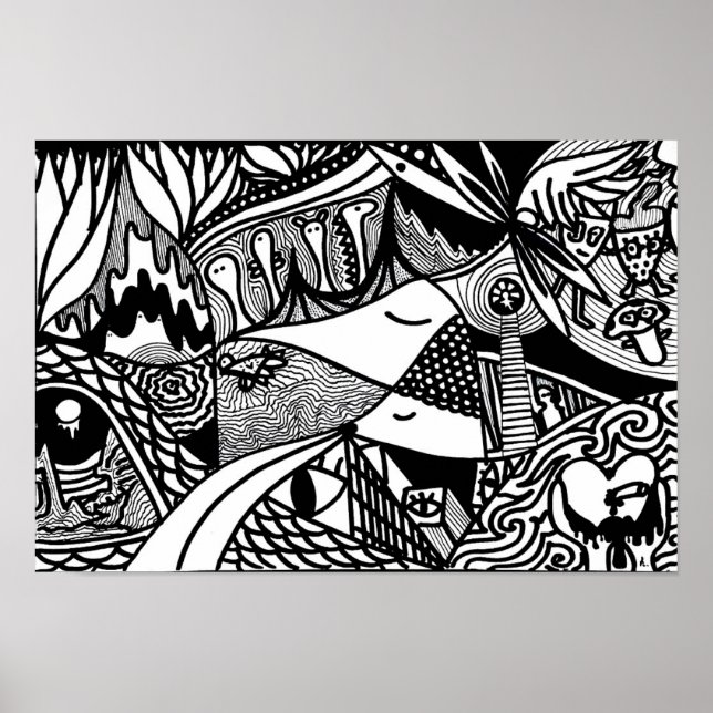 "MELTDOWN"-Poster Poster (Vorne)