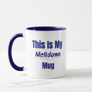 Meltdown-Tasse - Funny Burnout-Geschenk Tasse