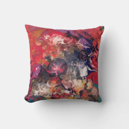 Melted Crayon Serie. Akrylpour Kissen