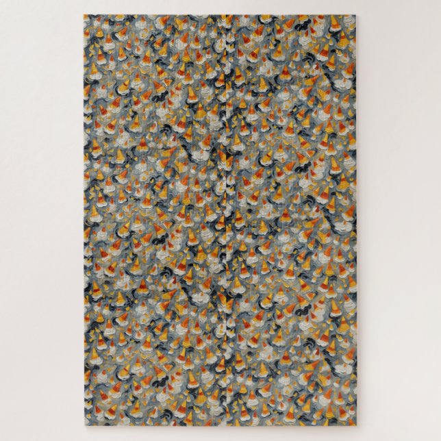 Melting Candy Corn Jigsaw Puzzle (Vertikal)