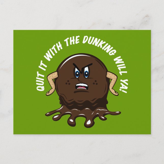 MELTING COOKIE POSTKARTE (Vorderseite)