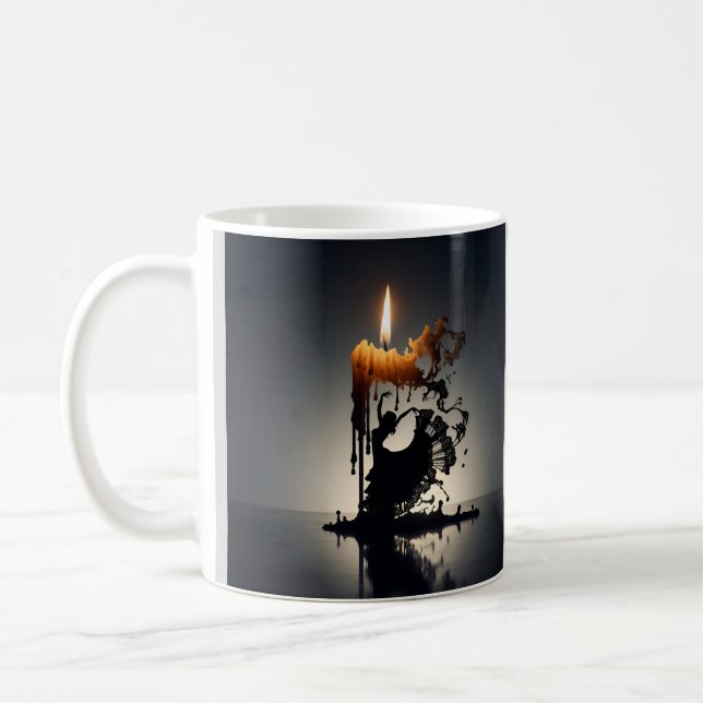 Melting Flamenco Dancer Kaffeetasse (Links)