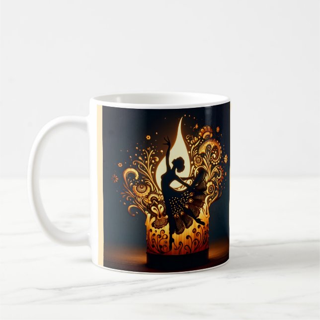 Melting Flamenco Dancer Kaffeetasse (Links)