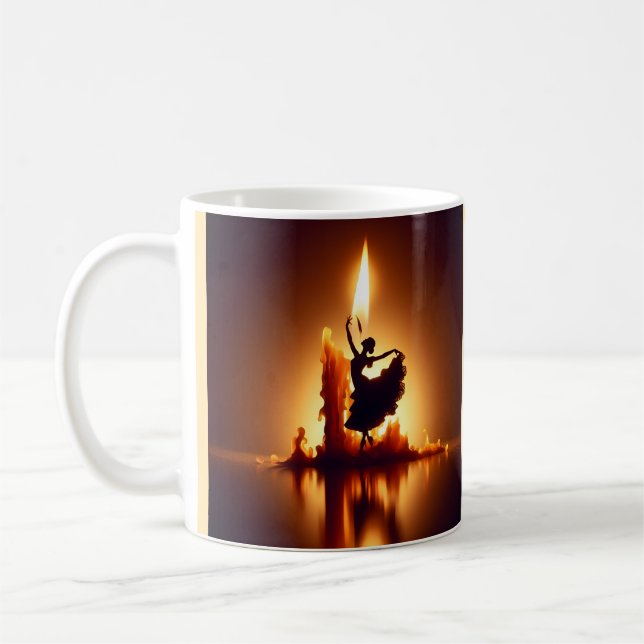 Melting Flamenco Dancer Kaffeetasse (Links)
