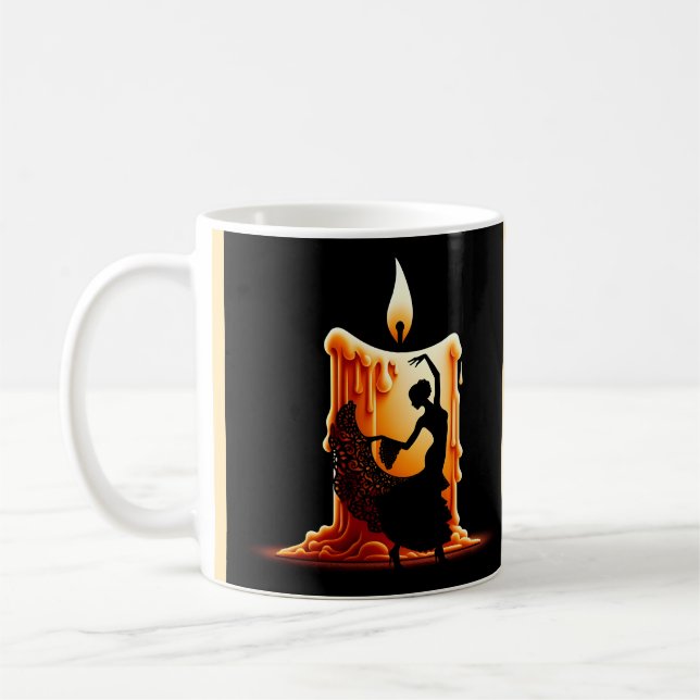 Melting Flamenco Dancer Kaffeetasse (Links)