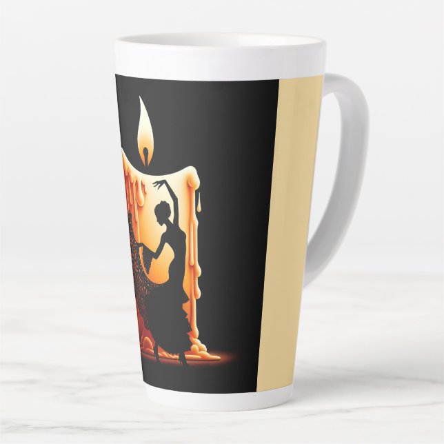 Melting Flamenco Dancer Milchtasse (Rechte Ecke)