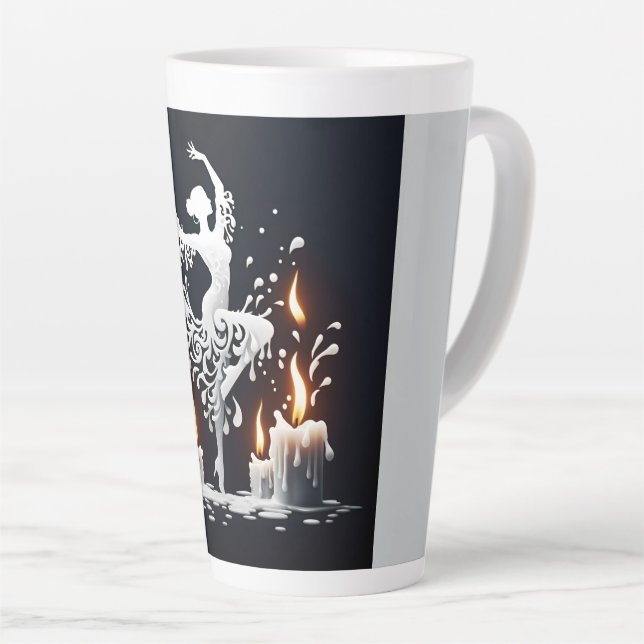 Melting Flamenco Dancer Milchtasse (Rechte Ecke)