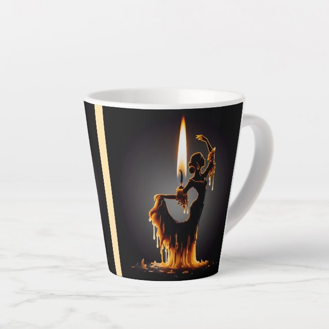 Melting Flamenco Dancer Milchtasse (Rechte Ecke)