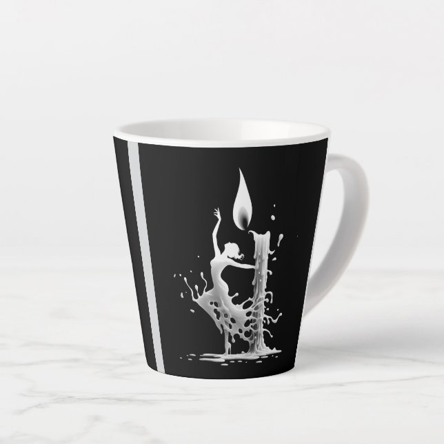 Melting Flamenco Dancer Milchtasse (Rechte Ecke)
