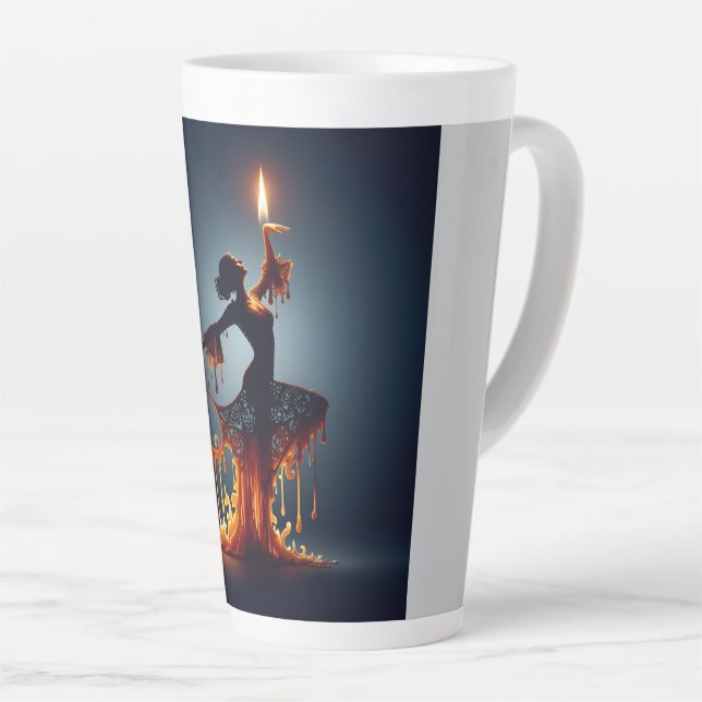 Melting Flamenco Dancer Milchtasse (Rechte Ecke)