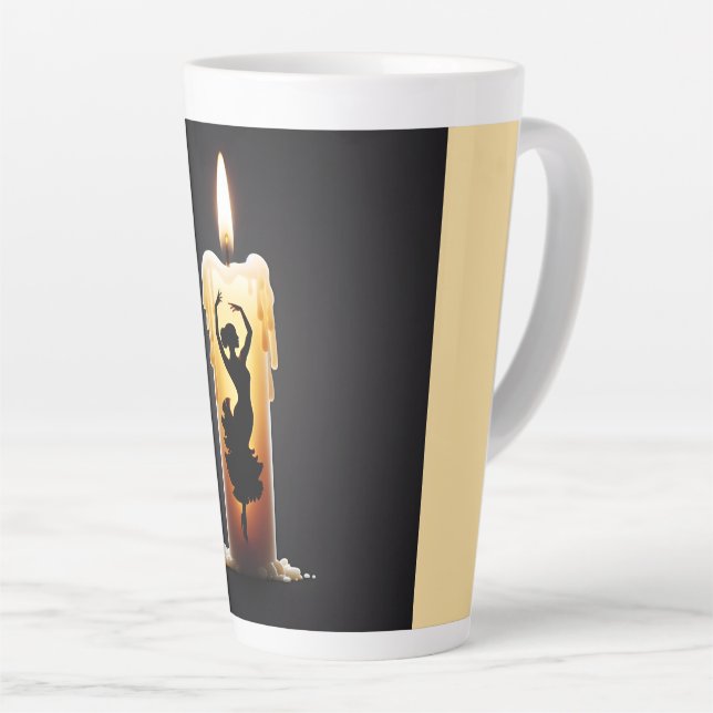 Melting Flamenco Dancer Milchtasse (Rechte Ecke)