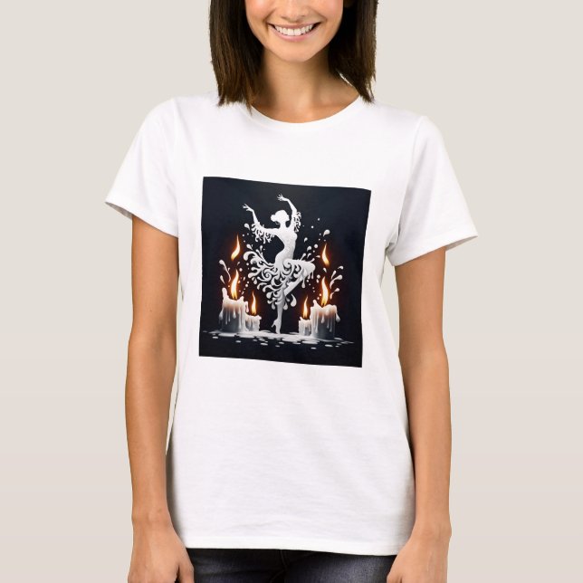 Melting Flamenco Dancer T-Shirt (Vorderseite)