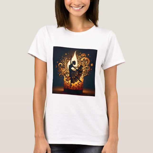 Melting Flamenco Dancer T-Shirt (Vorderseite)