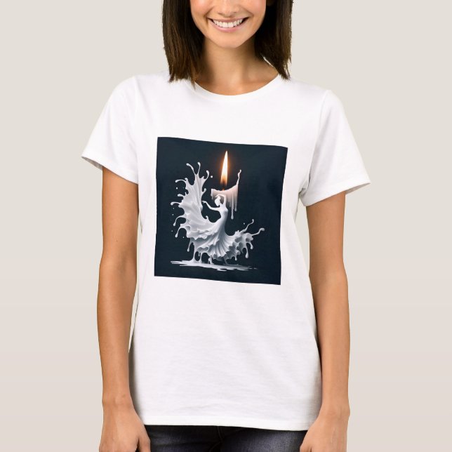 Melting Flamenco Dancer T-Shirt (Vorderseite)