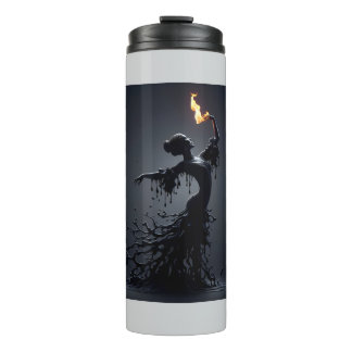 Melting Flamenco Dancer Thermosbecher