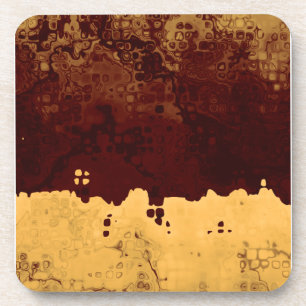 Melting Gold Untersetzer